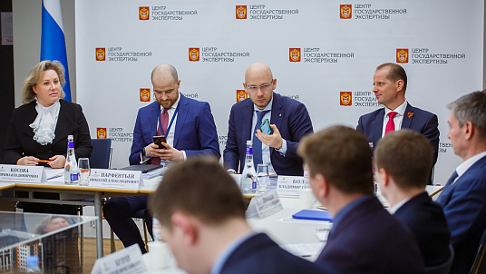 В Санкт-Петербургской госэкспертизе состоялось заседание рабочей группы по внедрению ТИМ с участием Заместителя Министра Константина Михайлика