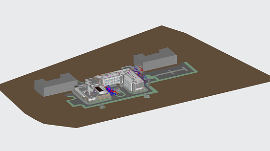 Дополнительный корпус СПб ГБСУСО «Дом интернат ветеранов войны и труда «Красная звезда» на 50 человек