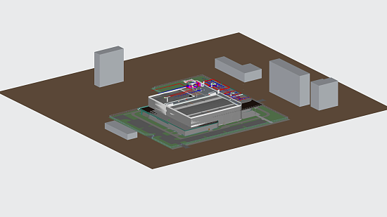 Спортивная школа на 260 чел/смену