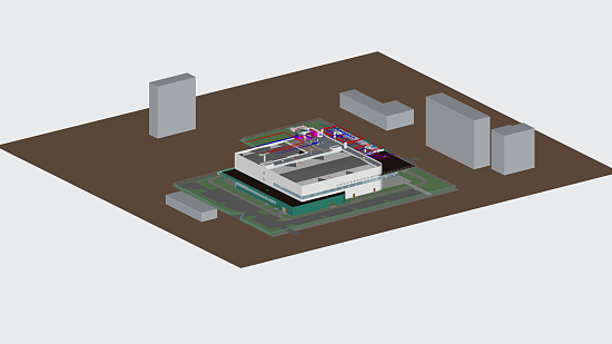Спортивная школа на 260 чел/смену