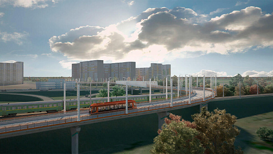 Госэкспертиза Санкт-Петербурга согласовала проект строительства трамвайной линии из Купчино в Славянку 