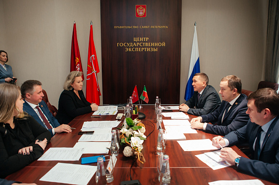 Госэкспертизы Санкт-Петербурга и Республики Татарстан обсудили перспективы сотрудничества